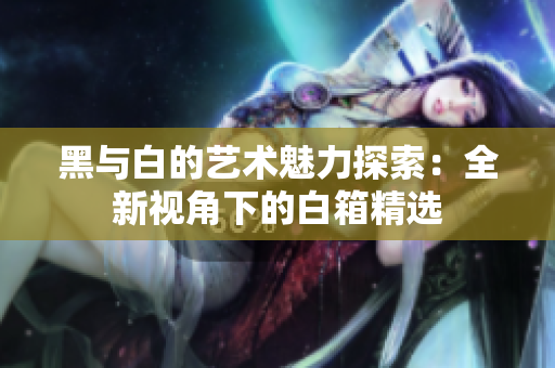 黑与白的艺术魅力探索：全新视角下的白箱精选