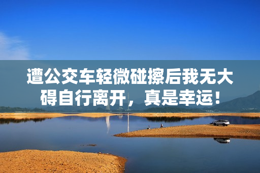 遭公交车轻微碰擦后我无大碍自行离开，真是幸运！