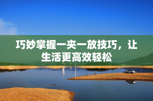 巧妙掌握一夹一放技巧，让生活更高效轻松
