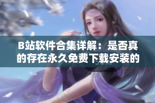 B站软件合集详解：是否真的存在永久免费下载安装的可能性
