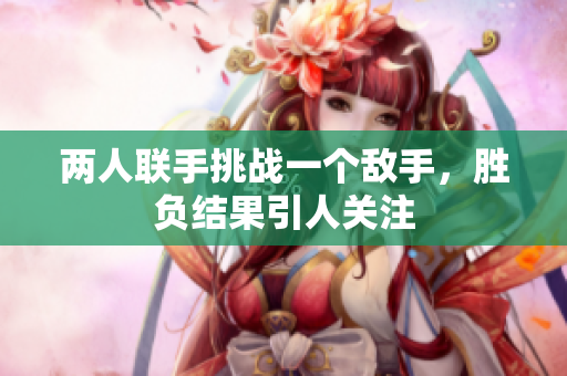 两人联手挑战一个敌手，胜负结果引人关注