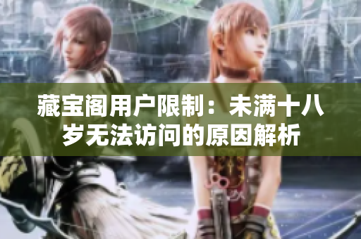 藏宝阁用户限制：未满十八岁无法访问的原因解析