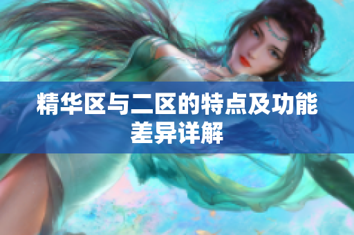 精华区与二区的特点及功能差异详解