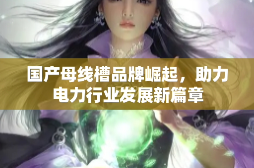 国产母线槽品牌崛起，助力电力行业发展新篇章
