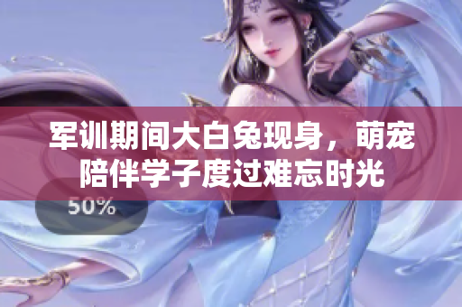 军训期间大白兔现身，萌宠陪伴学子度过难忘时光