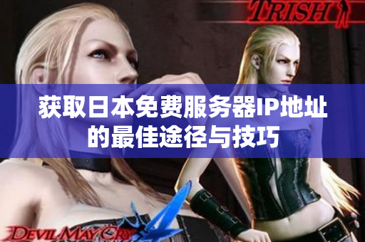 获取日本免费服务器IP地址的最佳途径与技巧