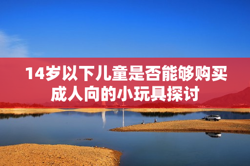 14岁以下儿童是否能够购买成人向的小玩具探讨