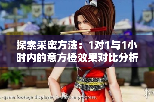 探索采蜜方法：1对1与1小时内的意方橙效果对比分析