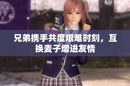 兄弟携手共度艰难时刻，互换麦子增进友情