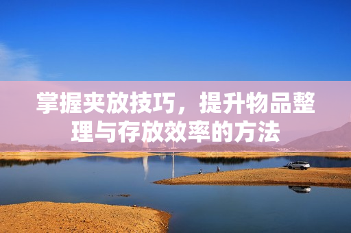 掌握夹放技巧，提升物品整理与存放效率的方法
