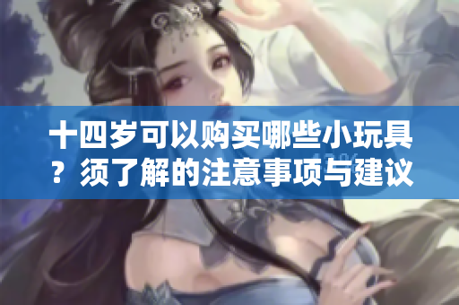 十四岁可以购买哪些小玩具？须了解的注意事项与建议