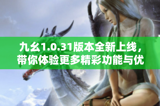 九幺1.0.31版本全新上线，带你体验更多精彩功能与优化