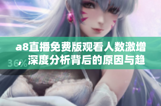 a8直播免费版观看人数激增，深度分析背后的原因与趋势