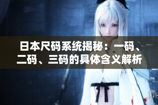 日本尺码系统揭秘：一码、二码、三码的具体含义解析