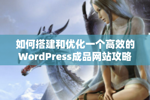 如何搭建和优化一个高效的WordPress成品网站攻略