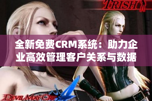 全新免费CRM系统：助力企业高效管理客户关系与数据分析