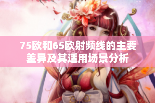 75欧和65欧射频线的主要差异及其适用场景分析
