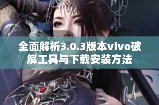 全面解析3.0.3版本vivo破解工具与下载安装方法