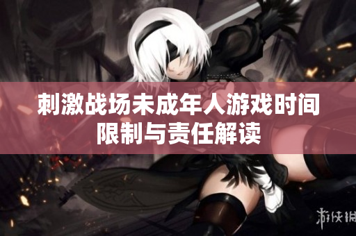 刺激战场未成年人游戏时间限制与责任解读