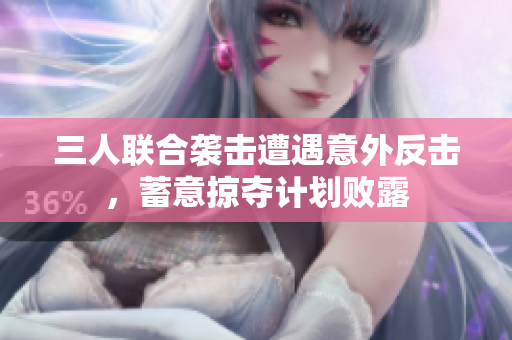 三人联合袭击遭遇意外反击，蓄意掠夺计划败露
