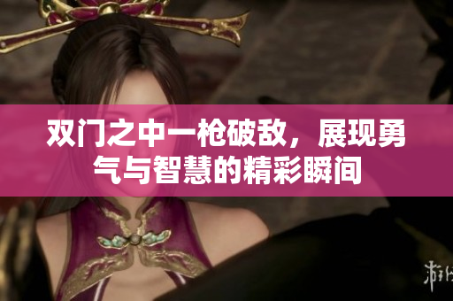 双门之中一枪破敌，展现勇气与智慧的精彩瞬间