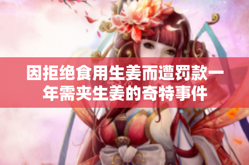 因拒绝食用生姜而遭罚款一年需夹生姜的奇特事件
