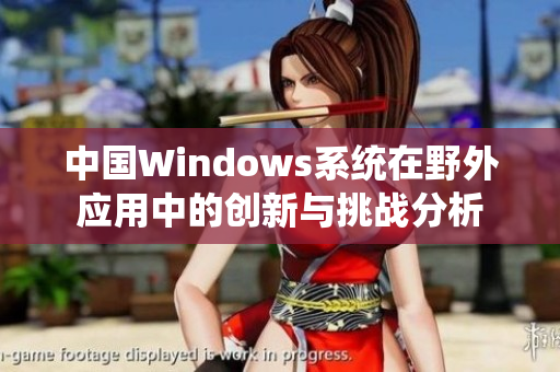 中国Windows系统在野外应用中的创新与挑战分析