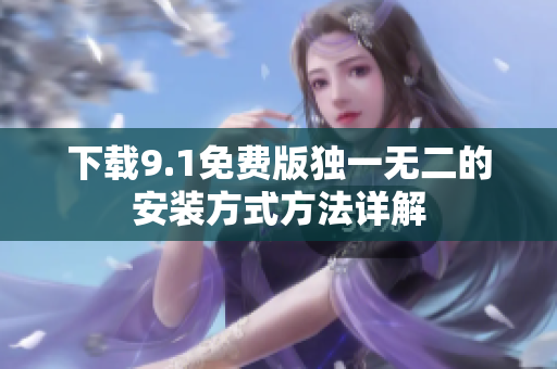 下载9.1免费版独一无二的安装方式方法详解
