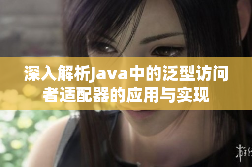 深入解析Java中的泛型访问者适配器的应用与实现