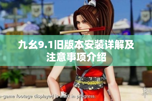 九幺9.1旧版本安装详解及注意事项介绍