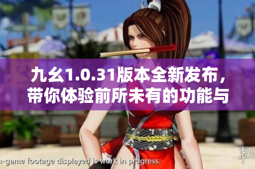 九幺1.0.31版本全新发布，带你体验前所未有的功能与优化
