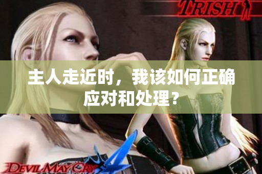 主人走近时，我该如何正确应对和处理？