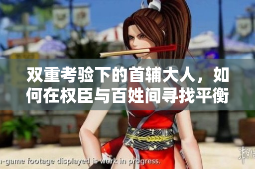 双重考验下的首辅大人，如何在权臣与百姓间寻找平衡