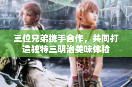 三位兄弟携手合作，共同打造独特三明治美味体验