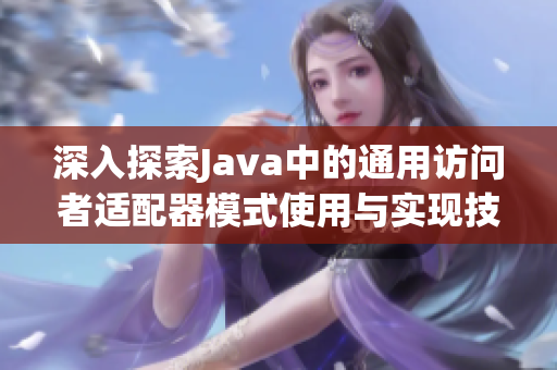 深入探索Java中的通用访问者适配器模式使用与实现技巧