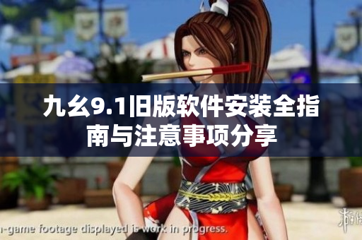 九幺9.1旧版软件安装全指南与注意事项分享