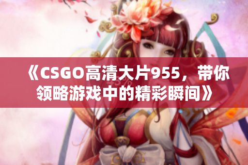 《CSGO高清大片955，带你领略游戏中的精彩瞬间》