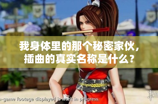 我身体里的那个秘密家伙，插曲的真实名称是什么？