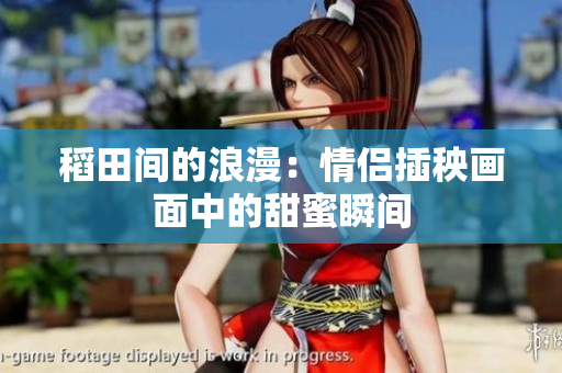 稻田间的浪漫：情侣插秧画面中的甜蜜瞬间