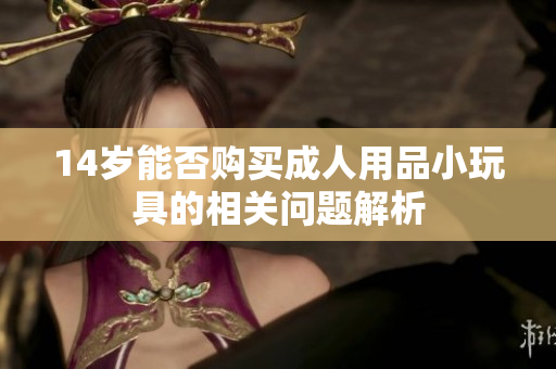 14岁能否购买成人用品小玩具的相关问题解析