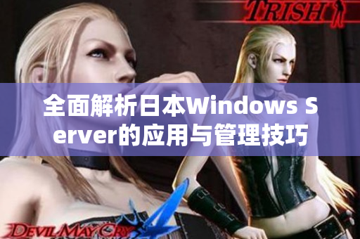 全面解析日本Windows Server的应用与管理技巧