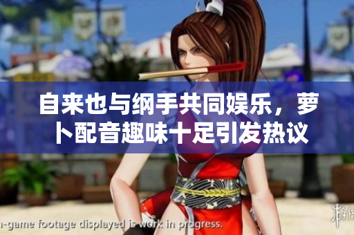 自来也与纲手共同娱乐，萝卜配音趣味十足引发热议