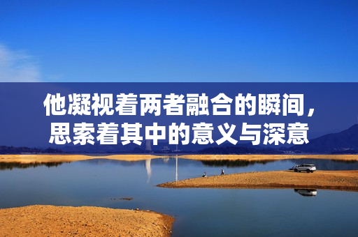 他凝视着两者融合的瞬间，思索着其中的意义与深意