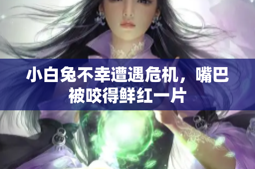 小白兔不幸遭遇危机，嘴巴被咬得鲜红一片