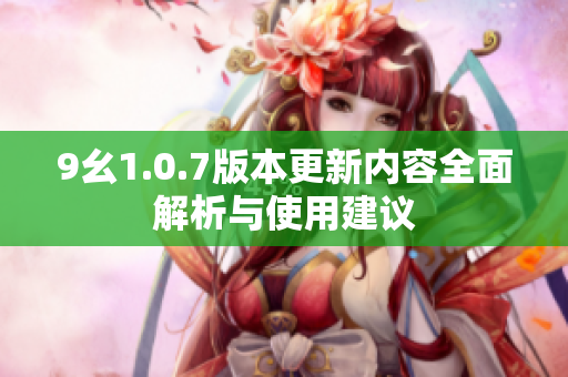 9幺1.0.7版本更新内容全面解析与使用建议