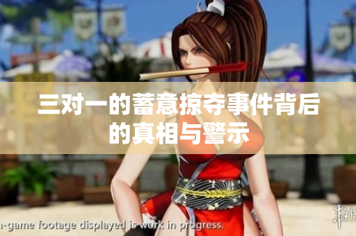 三对一的蓄意掠夺事件背后的真相与警示