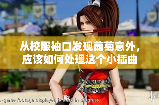 从校服袖口发现葡萄意外，应该如何处理这个小插曲