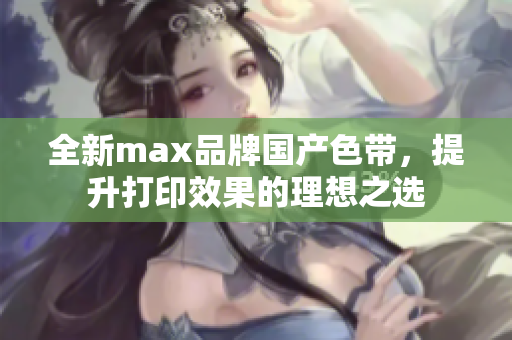 全新max品牌国产色带，提升打印效果的理想之选