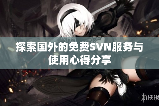 探索国外的免费SVN服务与使用心得分享
