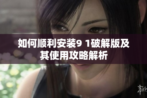 如何顺利安装9 1破解版及其使用攻略解析